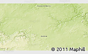 Physical 3D Map of the area around 60° 58' 34" N, 98° 40' 30" E