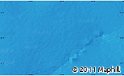 Physical Map of the area around 60° 2' 45" S, 123° 19' 29" E
