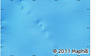 Physical Map of the area around 60° 2' 45" S, 155° 37' 30" E