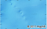 Shaded Relief Map of the area around 60° 2' 45" S, 155° 37' 30" E
