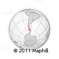 Outline Map of the Area around 60° 2' 45" S, 68° 46' 30" W, rectangular outline