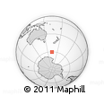 Outline Map of the Area around 60° 23' 46" S, 163° 16' 30" E, rectangular outline