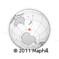 Outline Map of the Area around 60° 23' 46" S, 169° 13' 29" E, rectangular outline