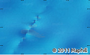 Physical Map of the area around 60° 23' 46" S, 170° 55' 30" E