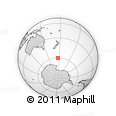 Outline Map of the Area around 60° 23' 46" S, 176° 1' 30" E, rectangular outline