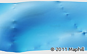 Physical 3D Map of the area around 60° 23' 46" S, 33° 55' 29" W