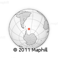 Outline Map of the Area around 60° 23' 46" S, 41° 34' 30" W, rectangular outline