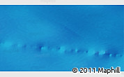 Shaded Relief 3D Map of the area around 60° 44' 41" S, 106° 10' 30" W