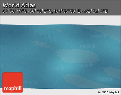 Satellite 3D Map of the Area around 60° 44' 41" S, 162° 25' 30" E