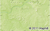 Physical Map of the area around 61° 19' 16" N, 101° 13' 29" E