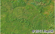 Satellite Map of the area around 61° 19' 16" N, 101° 13' 29" E