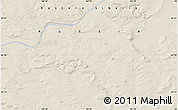 Shaded Relief Map of the area around 61° 19' 16" N, 101° 13' 29" E