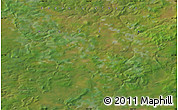 Satellite Map of the area around 61° 19' 16" N, 102° 55' 30" E