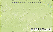 Physical Map of the area around 61° 19' 16" N, 103° 46' 30" E