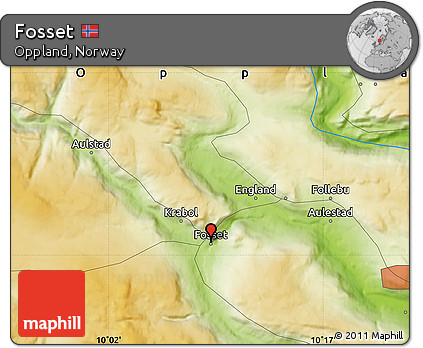 Physical Map of Fosset