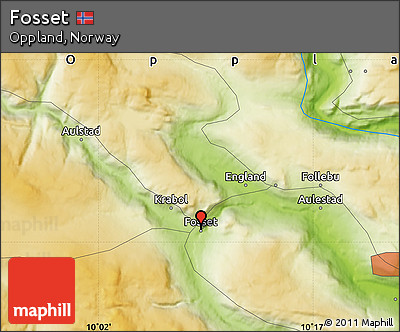 Physical Map of Fosset