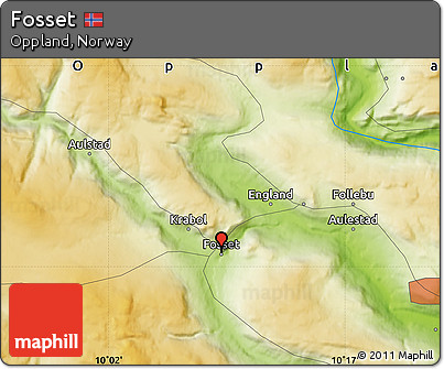 Physical Map of Fosset