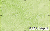 Physical Map of the area around 61° 19' 16" N, 110° 34' 29" E