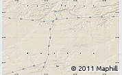 Shaded Relief Map of the area around 61° 19' 16" N, 117° 22' 30" E