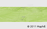 Physical Panoramic Map of the area around 61° 19' 16" N, 117° 22' 30" E