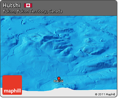 Political Panoramic Map of Hutshi