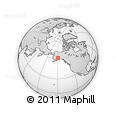 Outline Map of the Area around 61° 19' 16" N, 149° 31' 30" W, rectangular outline