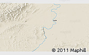 Shaded Relief 3D Map of the area around 61° 19' 16" N, 157° 10' 30" W