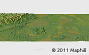 Satellite Panoramic Map of the area around 61° 19' 16" N, 157° 10' 30" W
