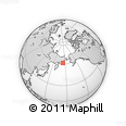 Outline Map of the Area around 61° 19' 16" N, 174° 19' 29" E, rectangular outline