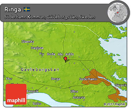 Physical 3D Map of Ringa