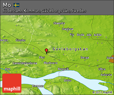 Physical 3D Map of Mo