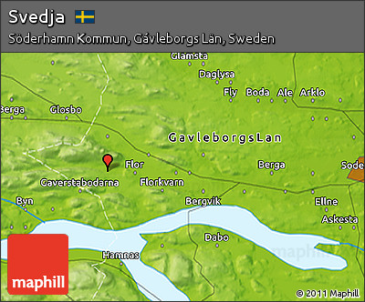 Physical 3D Map of Svedja