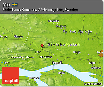 Physical 3D Map of Mo