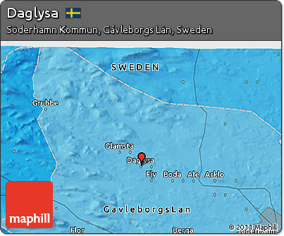 Political 3D Map of Daglysa