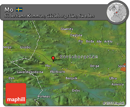 Satellite 3D Map of Mo