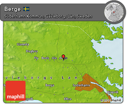 Physical Map of Berge