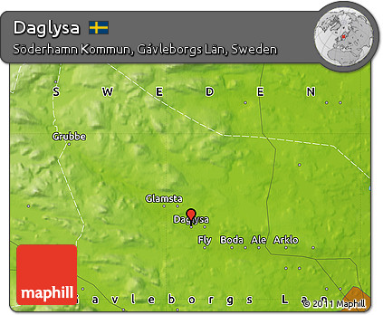 Physical Map of Daglysa