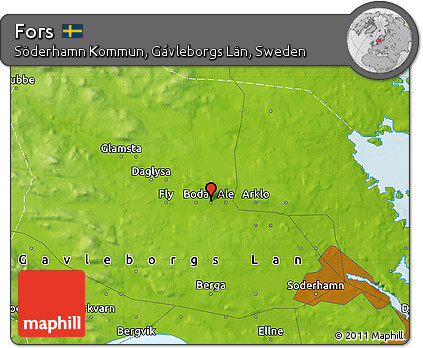 Physical Map of Fors