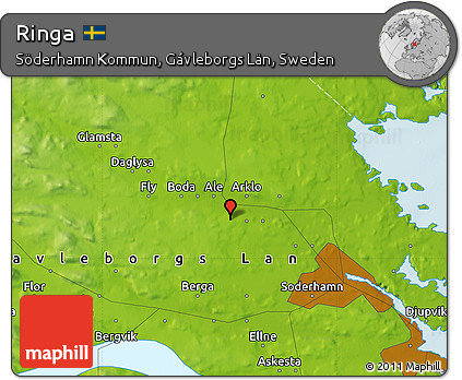 Physical Map of Ringa