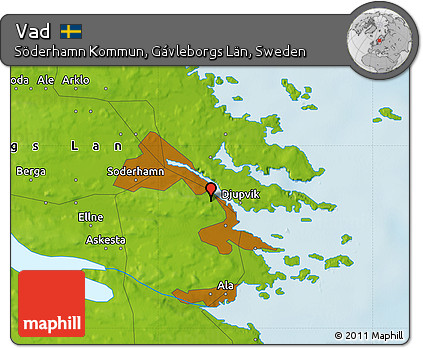 Physical Map of Vad
