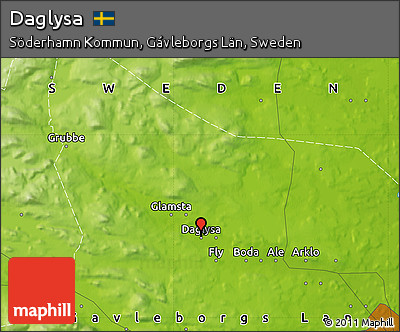 Physical Map of Daglysa