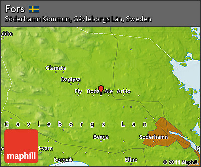 Physical Map of Fors