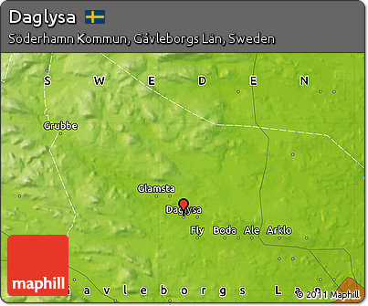 Physical Map of Daglysa