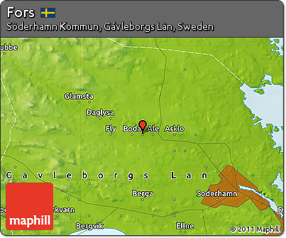 Physical Map of Fors