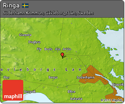 Physical Map of Ringa