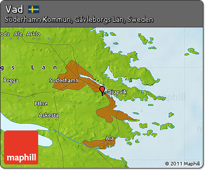 Physical Map of Vad