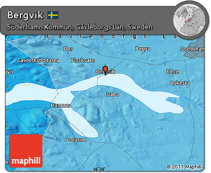 Political Map of Bergvik
