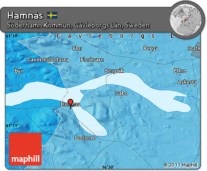 Political Map of Hamnäs