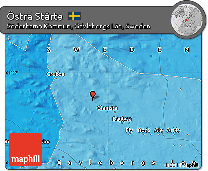 Political Map of Östra Stärte