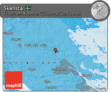 Political Map of Skensta